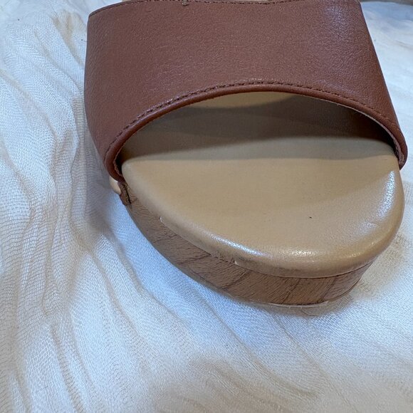 Style & Co Womens Anddreas Brown Platform Block Heel Studded Sandals 7.5M - Picture 2 of 10